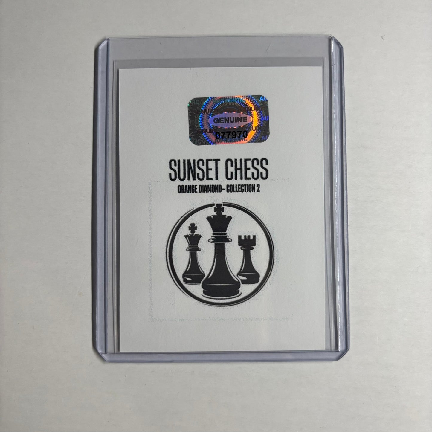 Orange Diamond Collection 2 - Trading Card