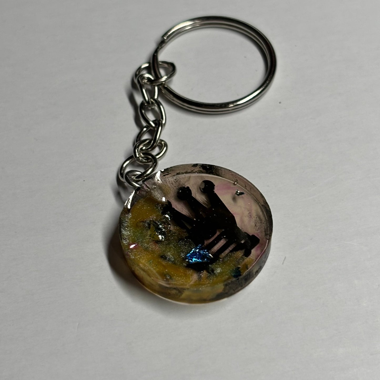Queens Royalty Handmade Resin Keychain - Flat Edition