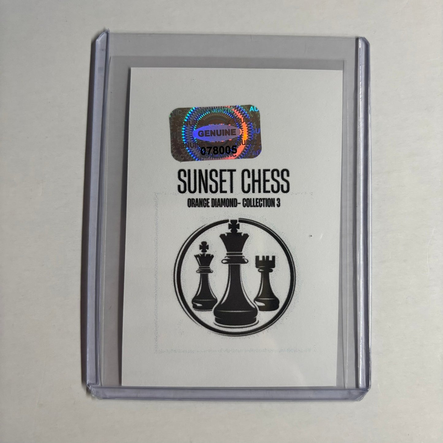 Orange Diamond Collection 3 - Trading Card