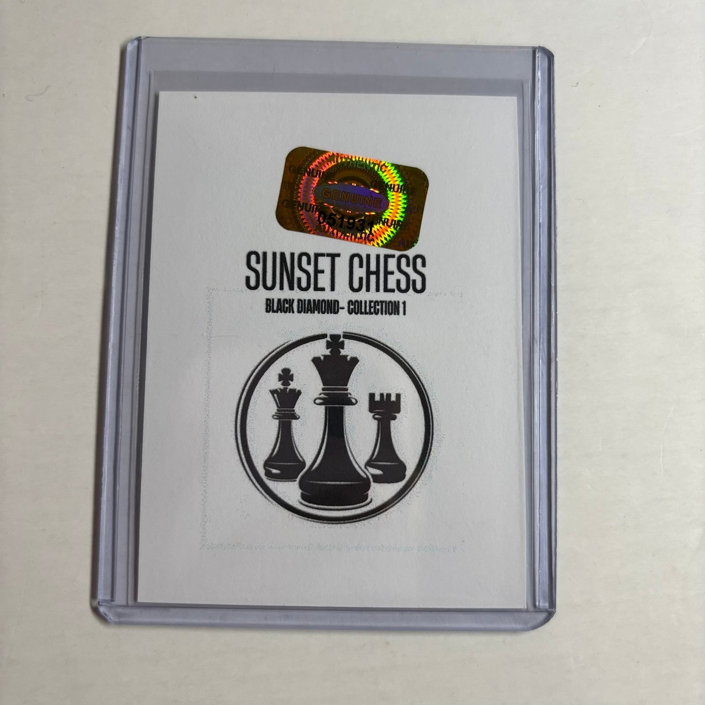 Black Diamond Collection 1 - Trading Card