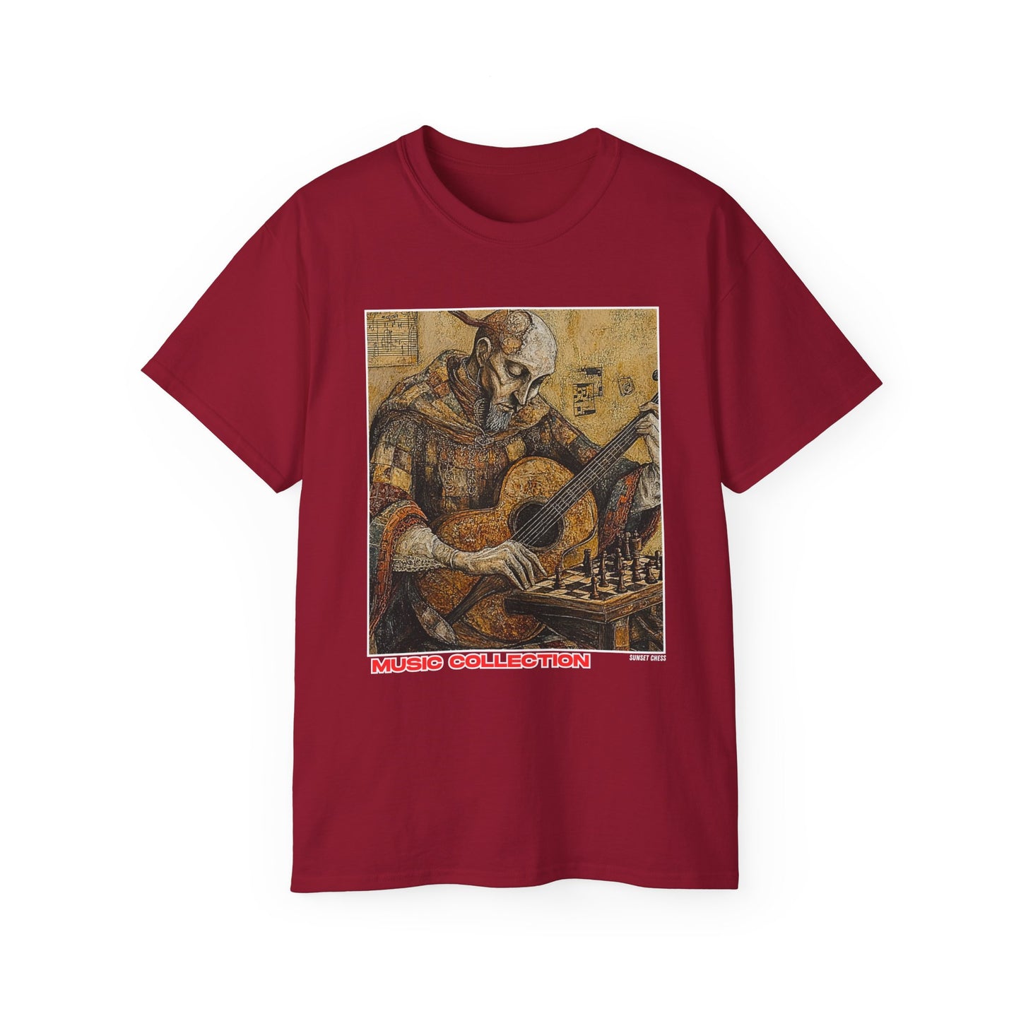 The Old Sing - Red Chess T Shirt