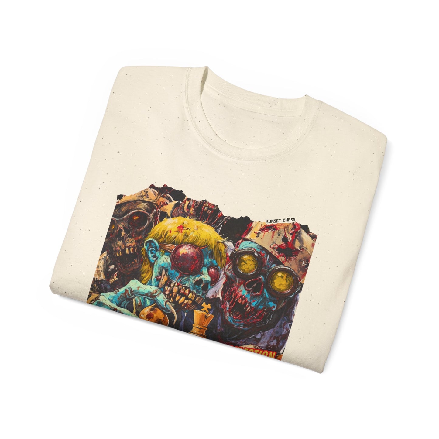 Dead Chess Party - Tan Chess T Shirt