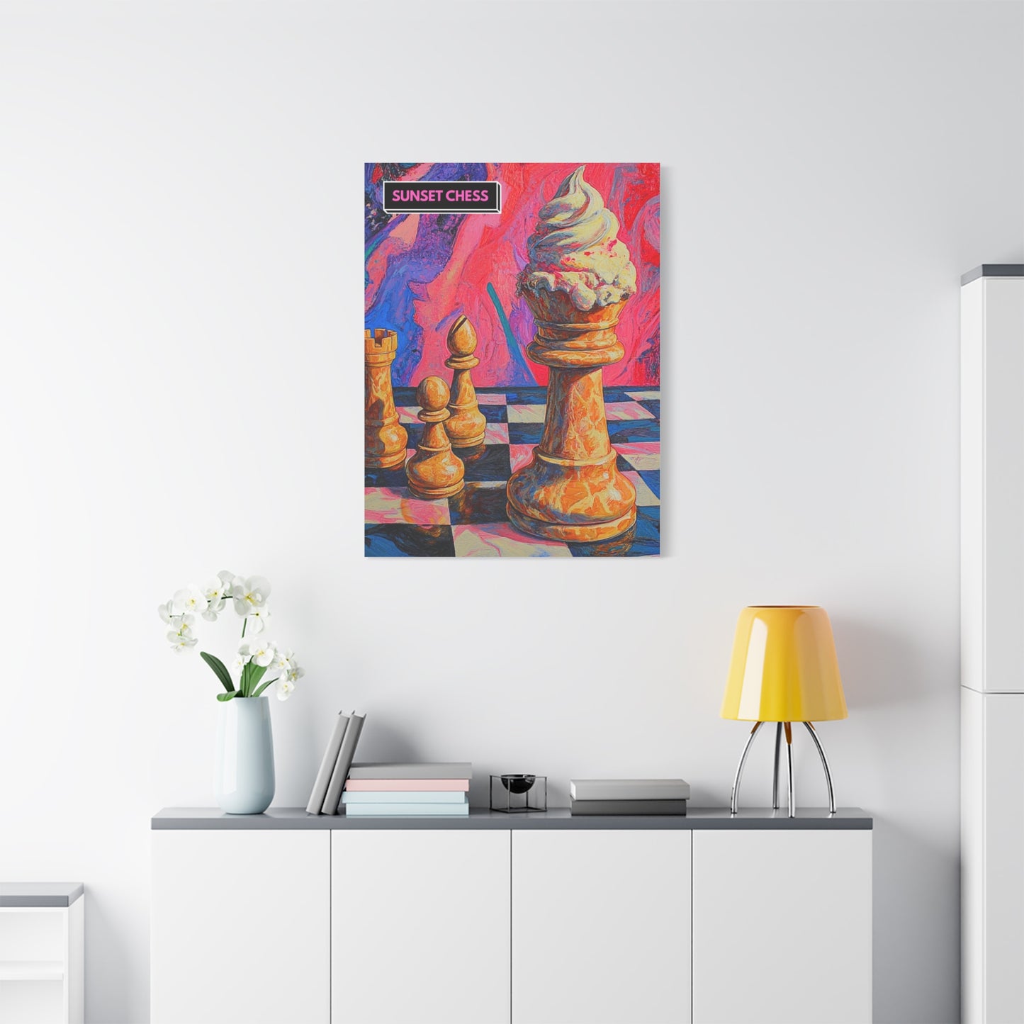 Sweet Victory - Canvas Chess Print 30"x40"