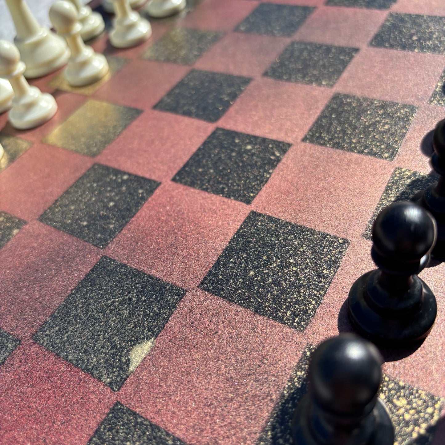 Bronze Gold - Painted Chess Set