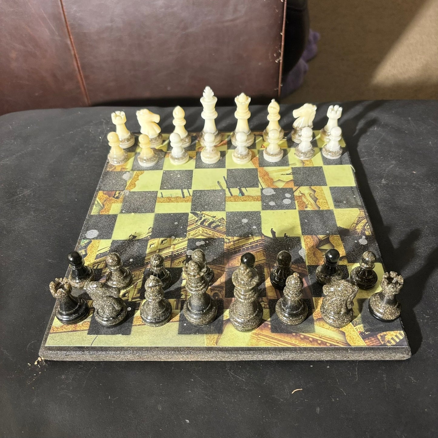 Vintage History - Scrapbook Chess Set