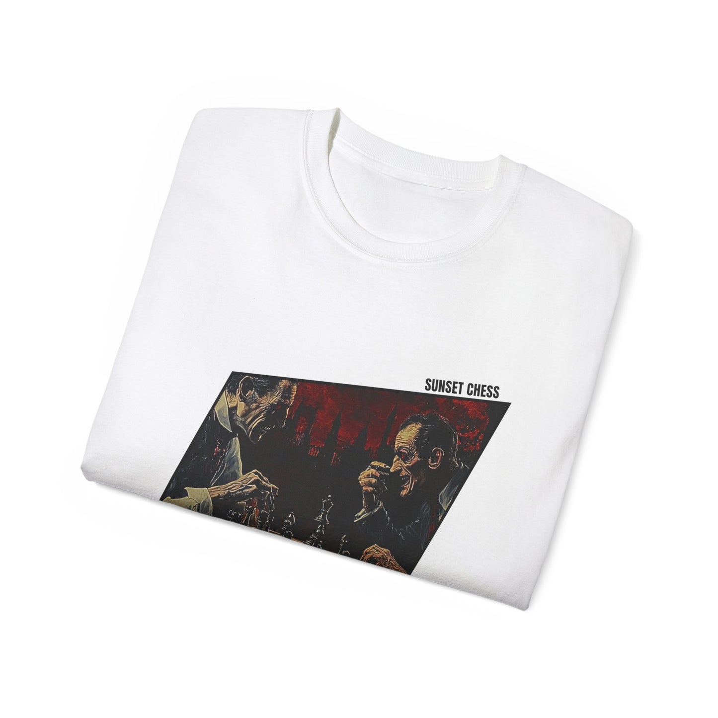 Old Friends - White Chess T Shirt