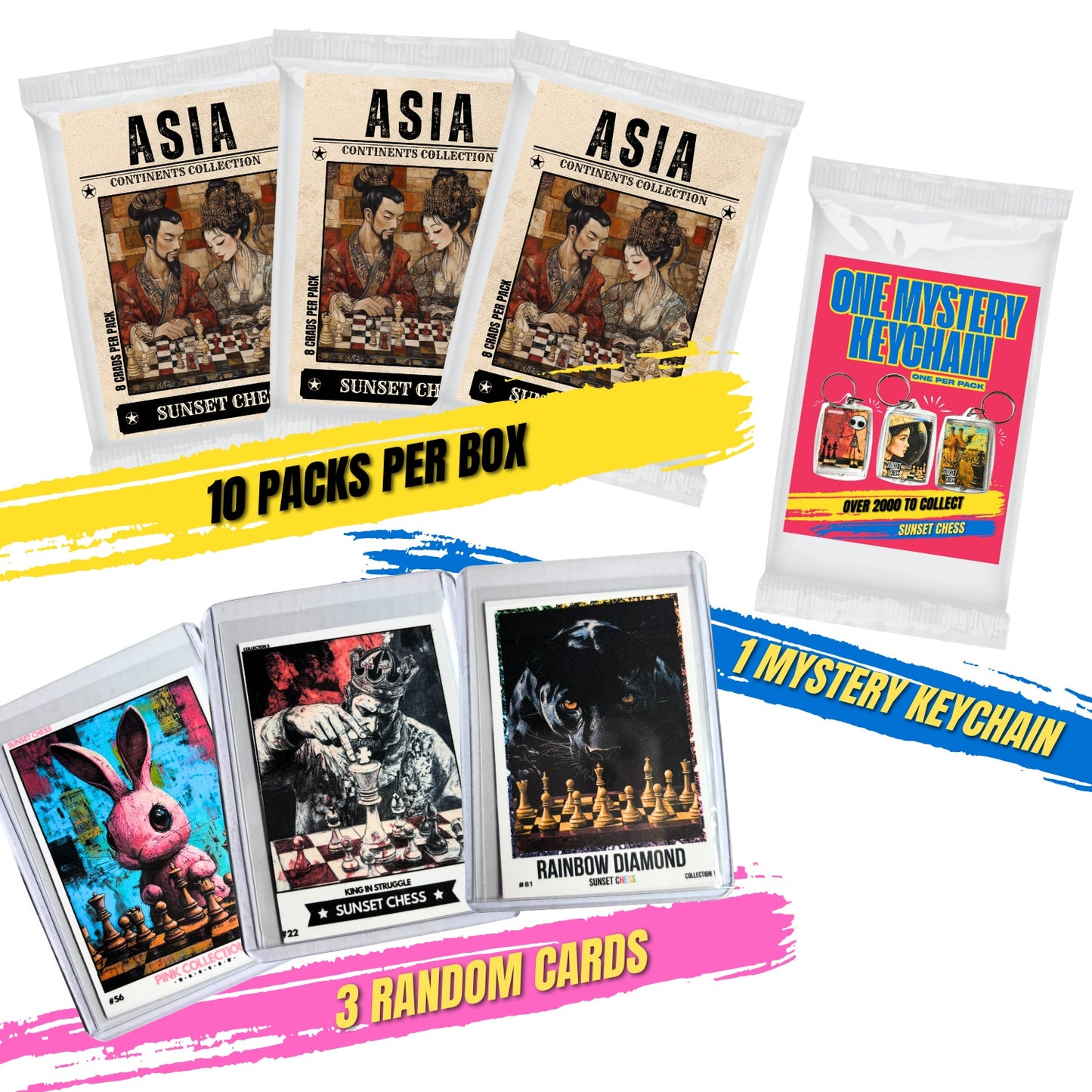 Asia Edition Trading Cards - Mini Box Collection