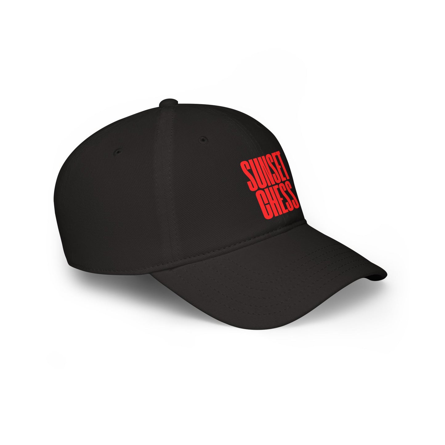 Sunset Chess - Sunset Chess Black Baseball Cap