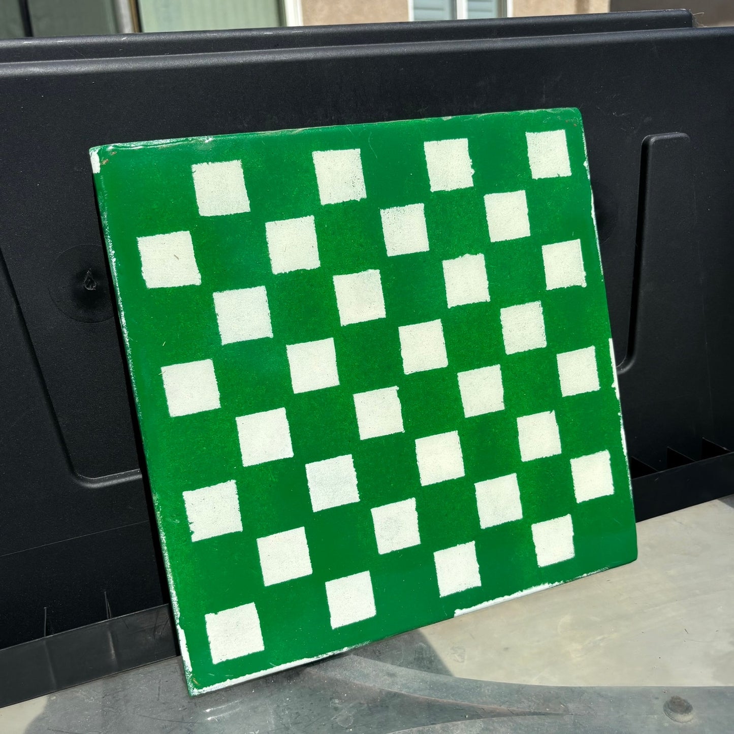 Simple Green - Resin Coated Chess Board