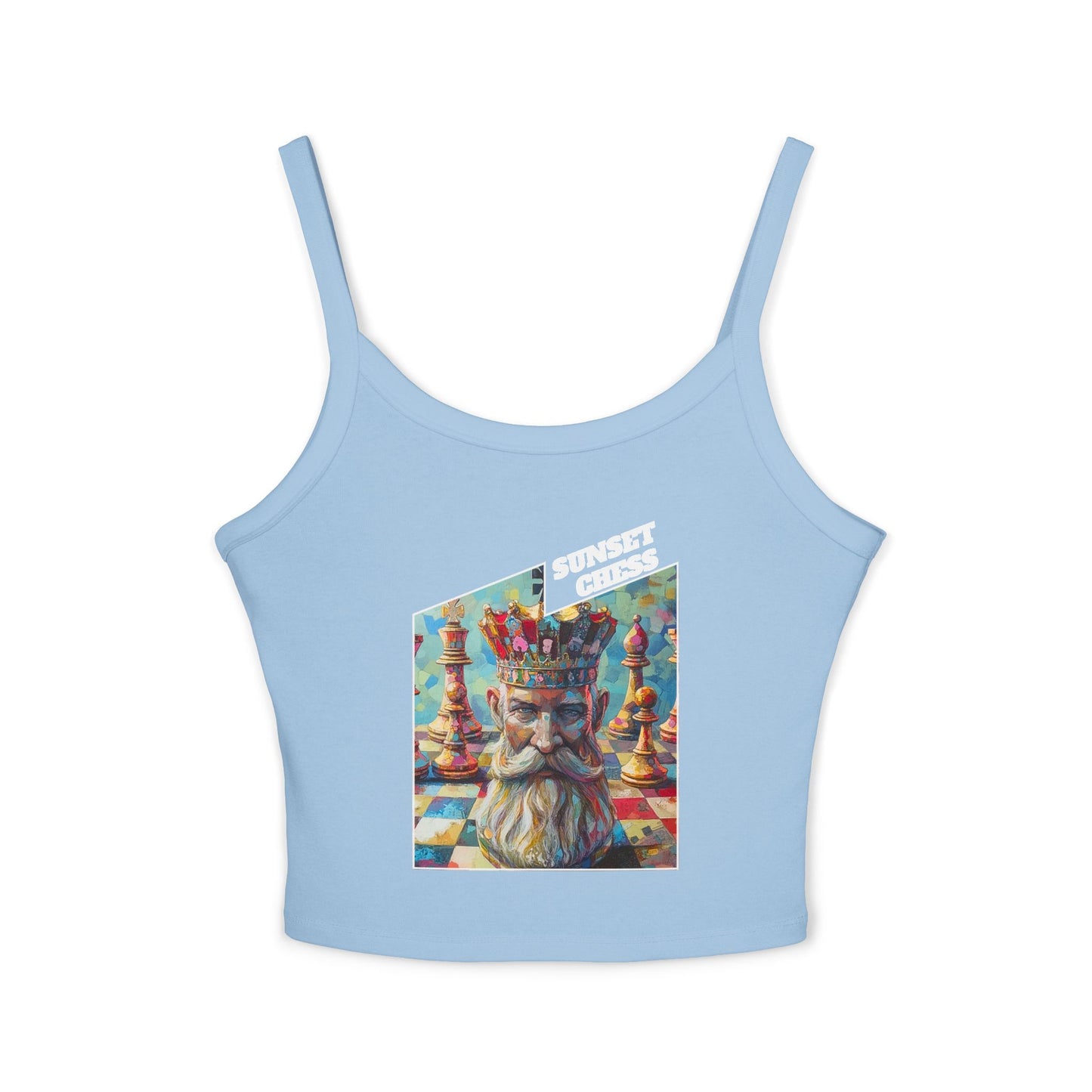 King Of Chess - Women's Sky Blue Tank Top