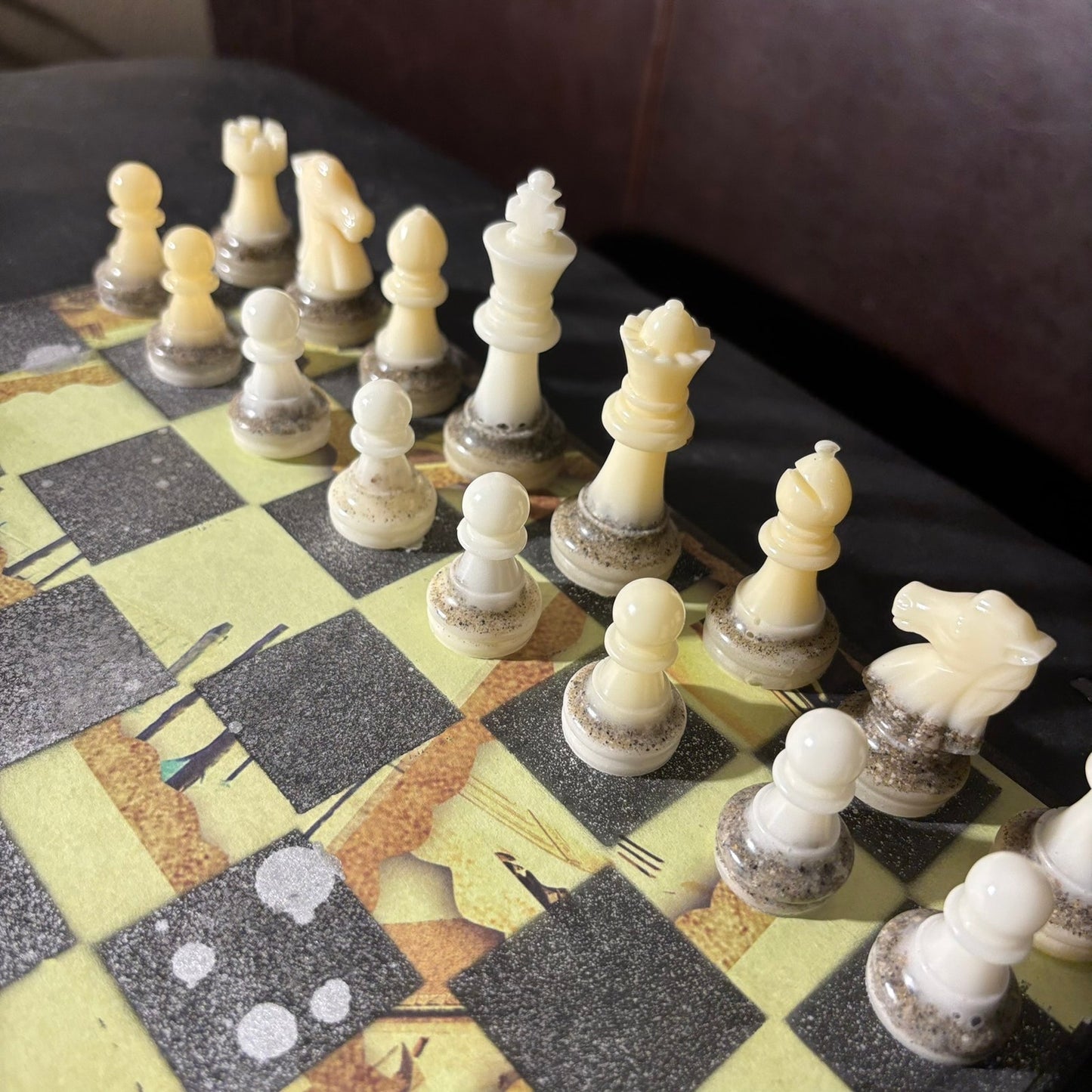 Vintage History - Scrapbook Chess Set