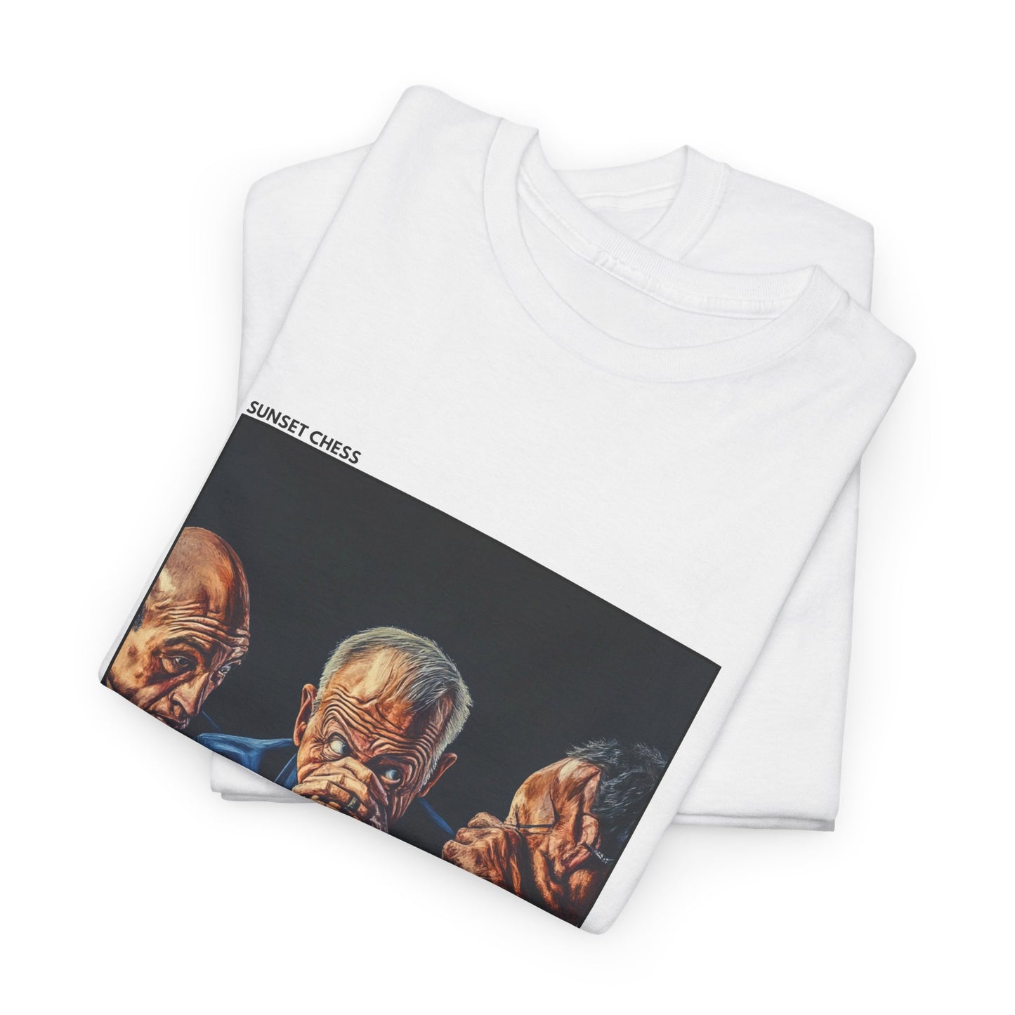 High Men Play Chess - White Chess T Shirt