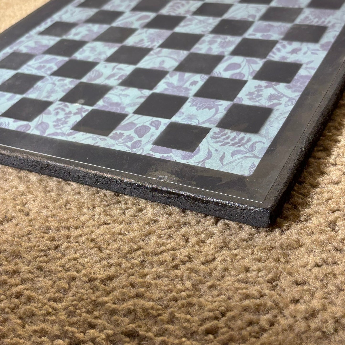 Soft Green - Scrapbook Chess Board