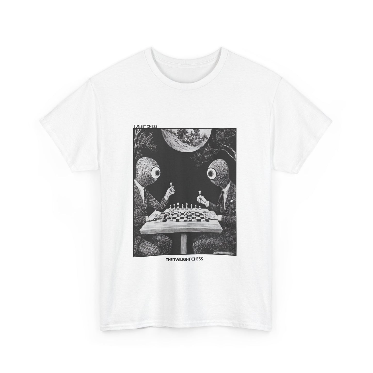 Twilight Chess - White Chess T Shirt
