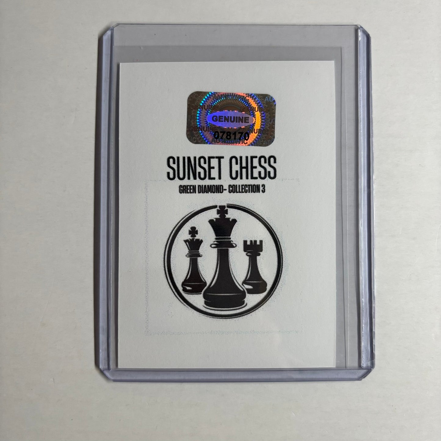 Green Diamond Collection 3 - Trading Card