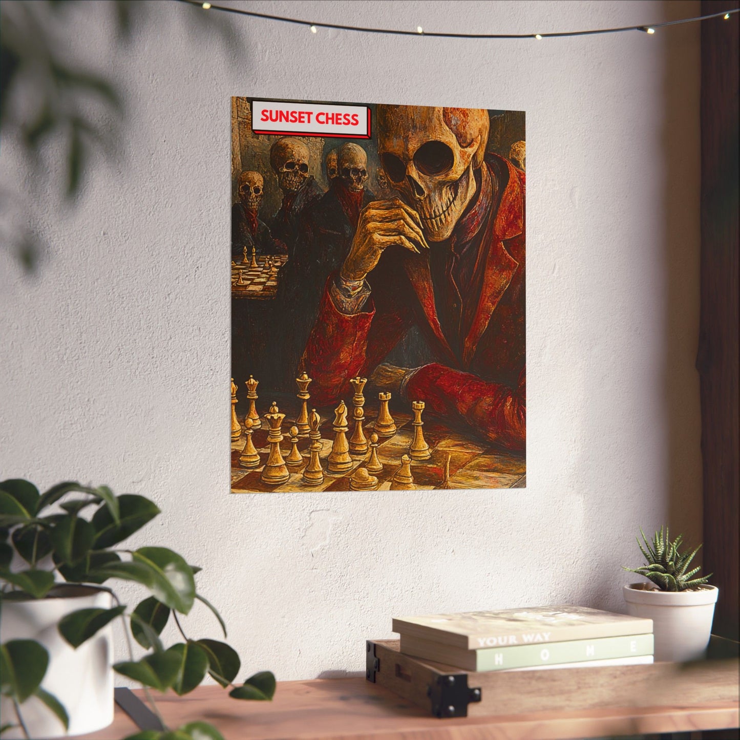 Death In Chess - Matte Vertical Poster 16"x20"