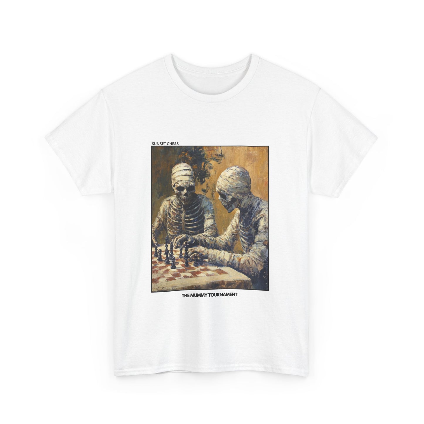 Mummy Tournament - White Chess T Shirt