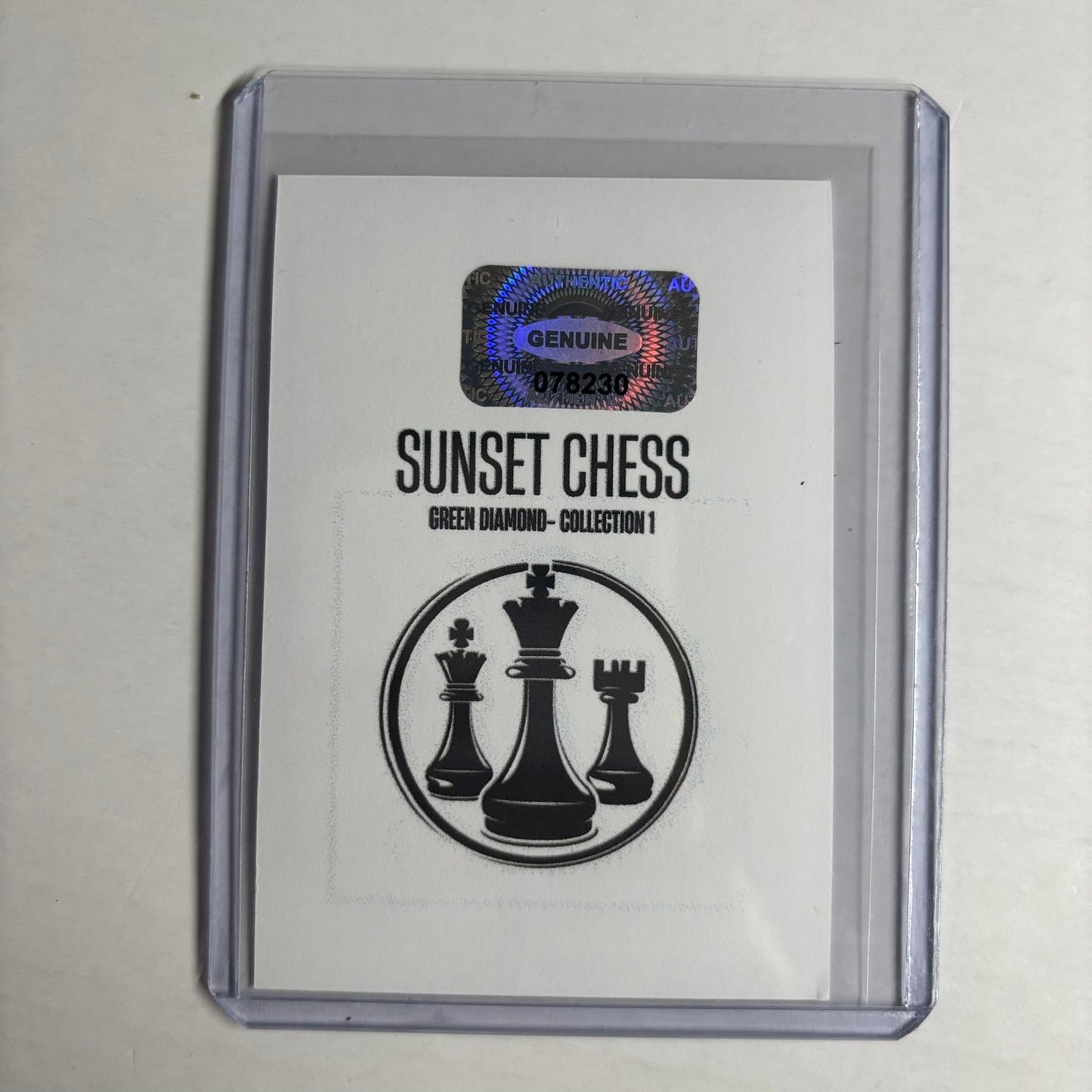 Green Diamond Collection 1 - Trading Card