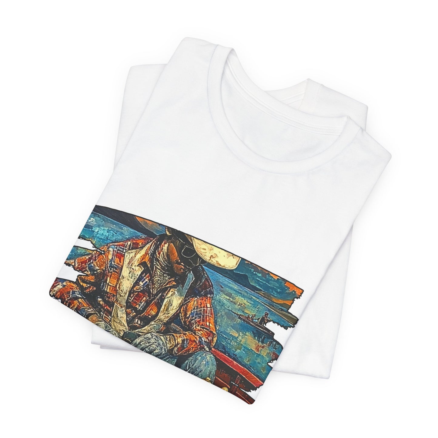 Strategic Boat Ride - White Chess T Shirt