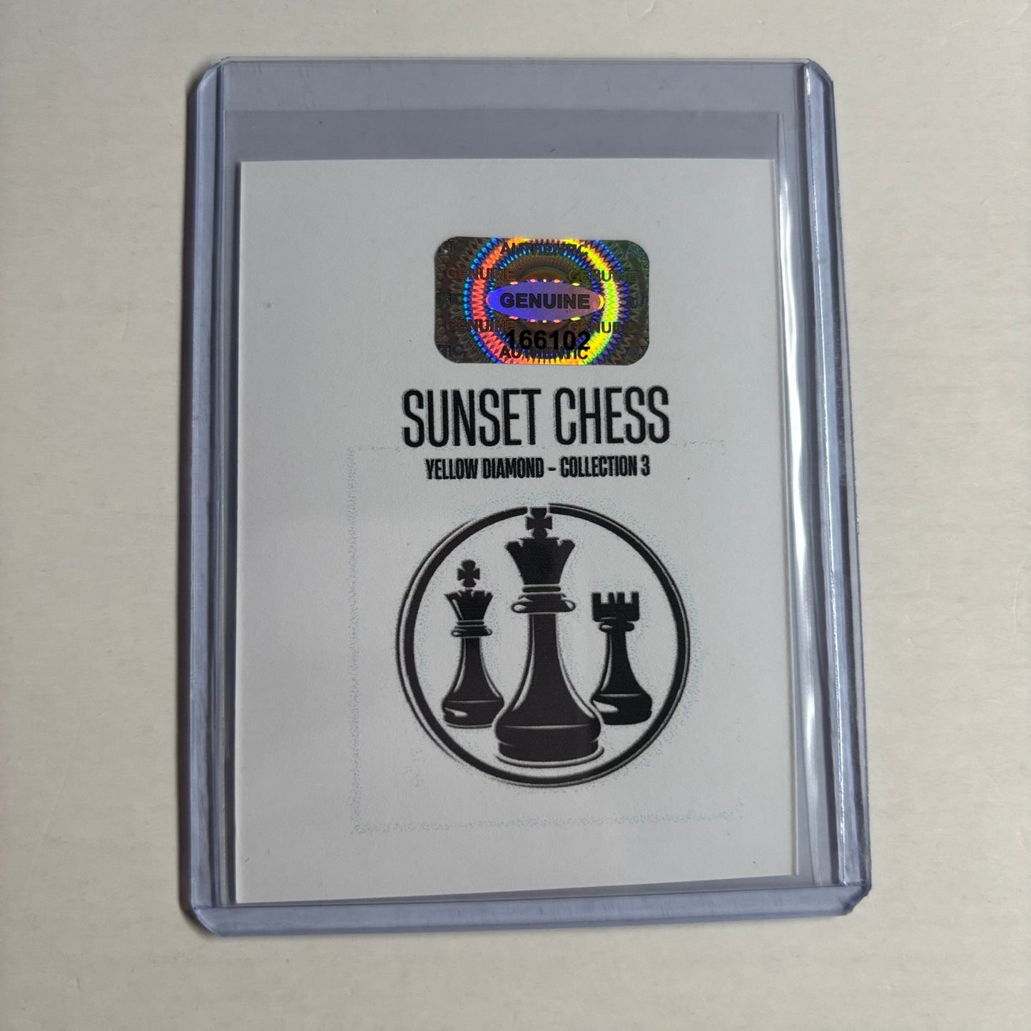 Yellow Diamond Collection 3 - Trading Card