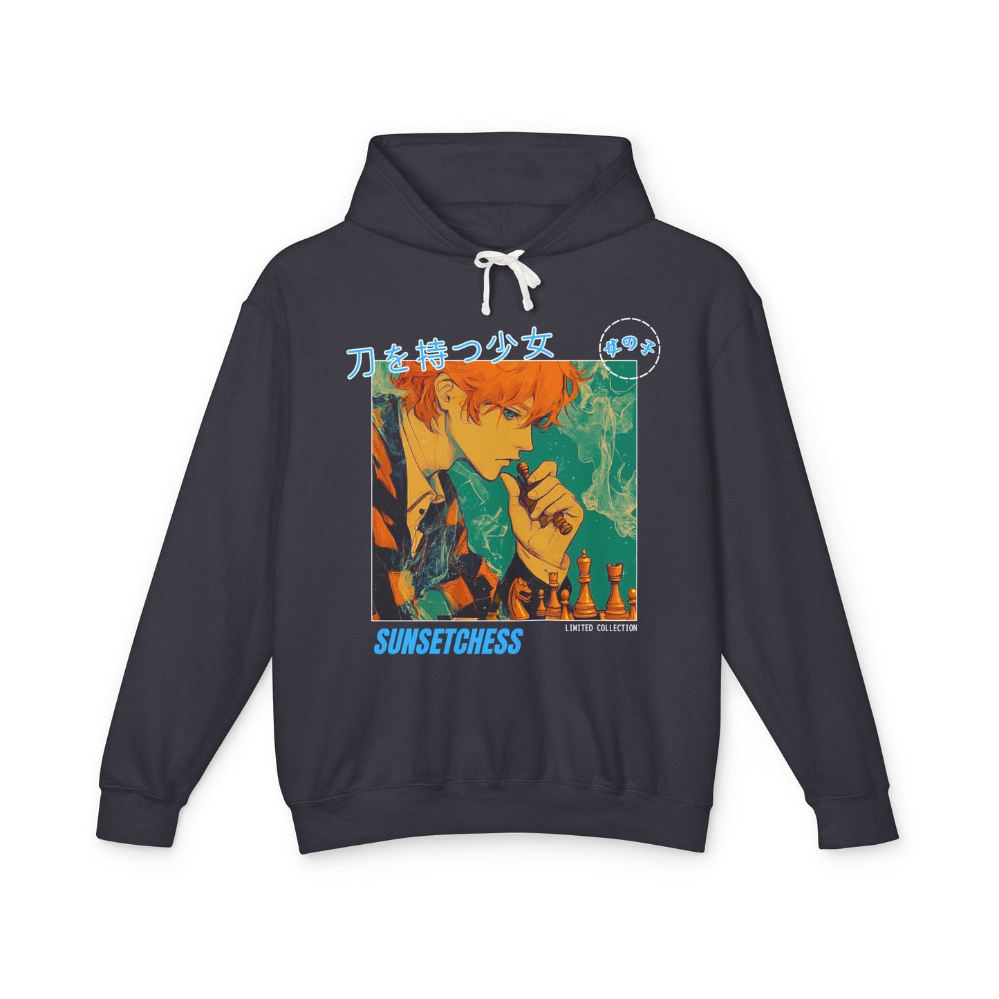 Smoke Thoughts - Black Chess Hoodie