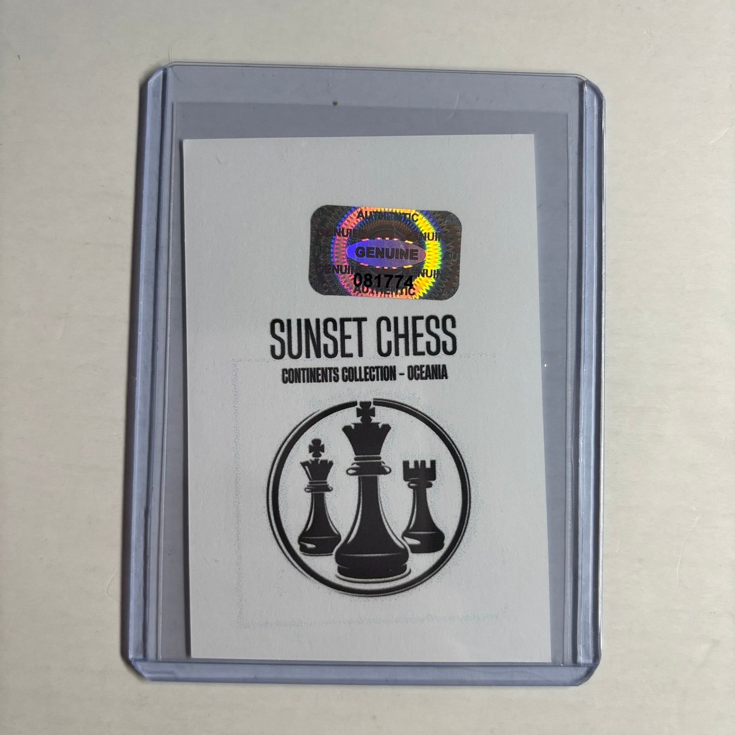 Oceania Collection - Trading Card