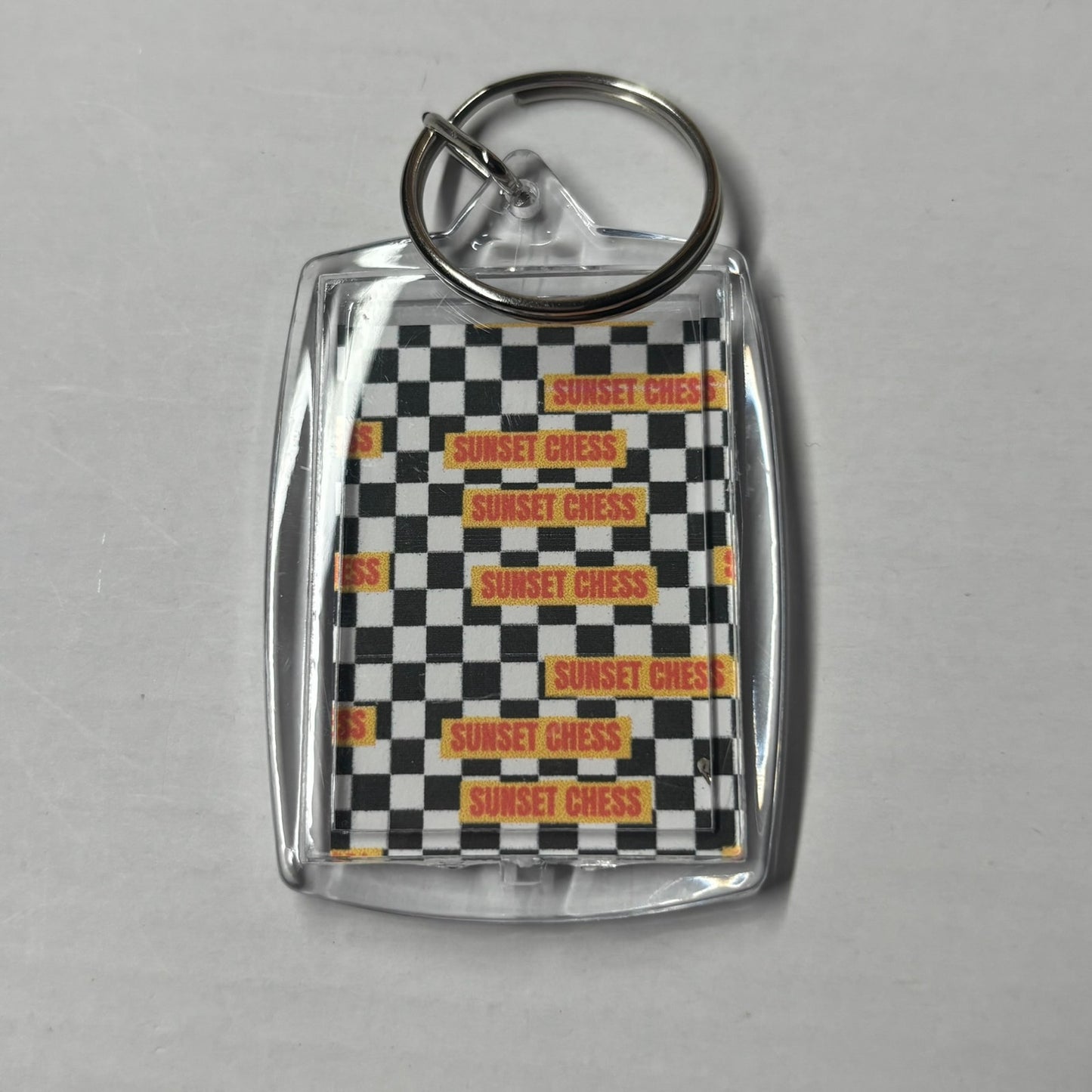 Young Games - Chess Photo Keychain