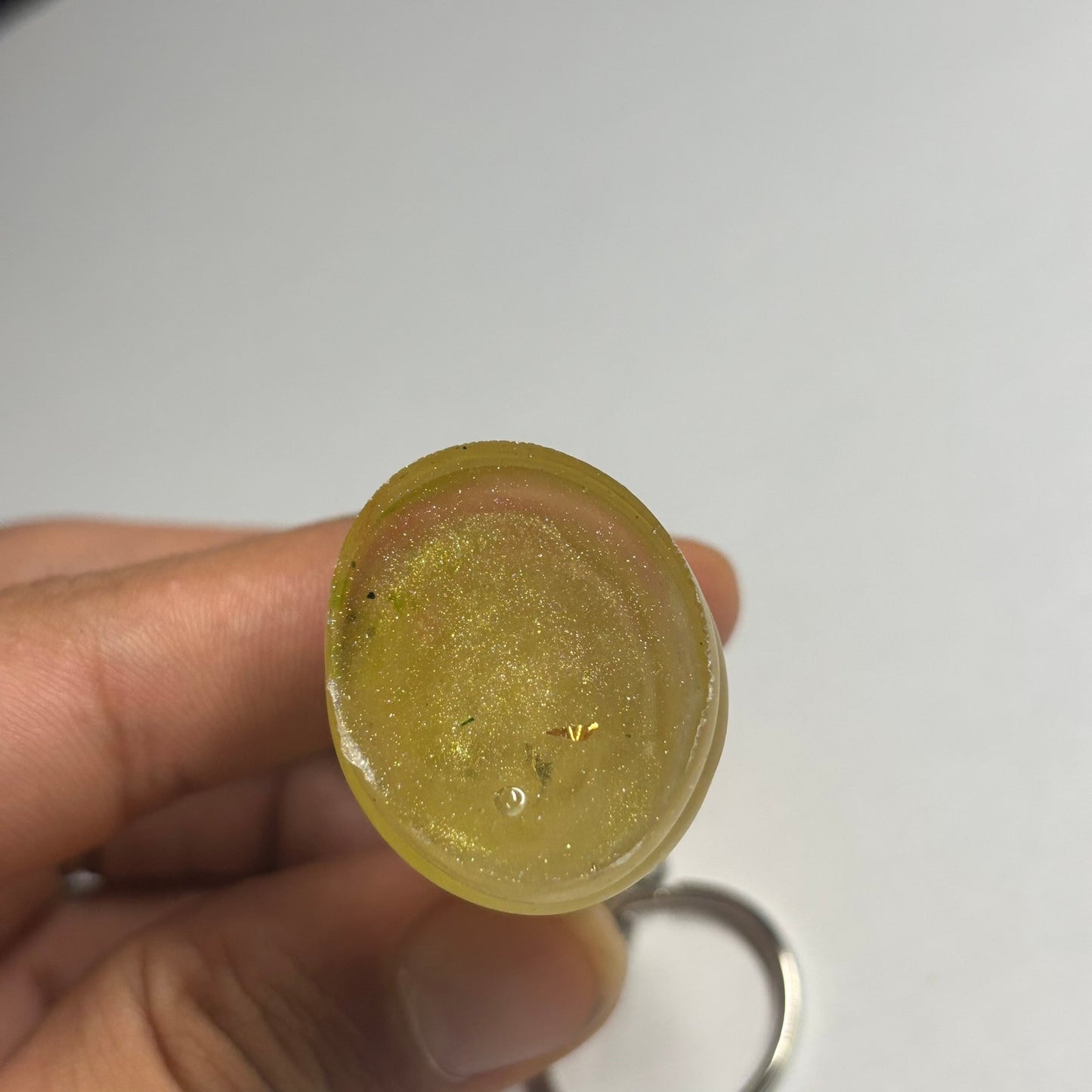 Yellow Mist King - Handmade Resin Keychain