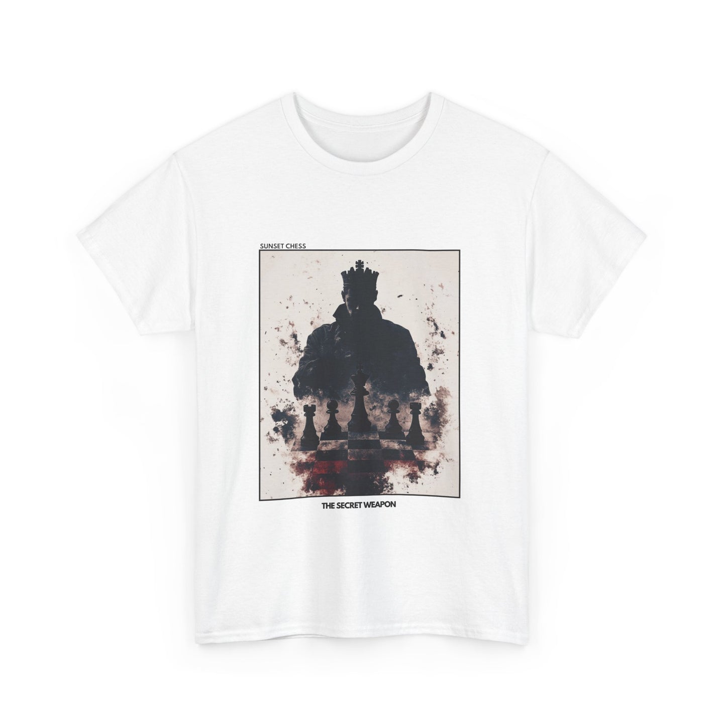 The Secret Weapon - White Chess T Shirt