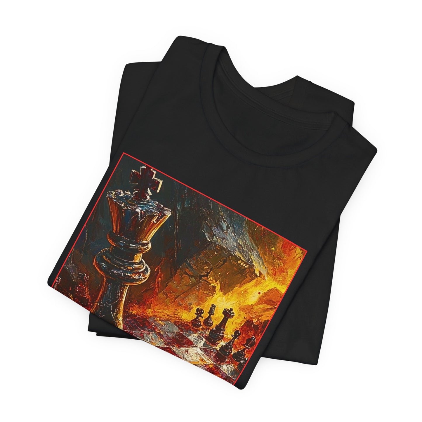 Lava Chess - Black Chess T Shirt