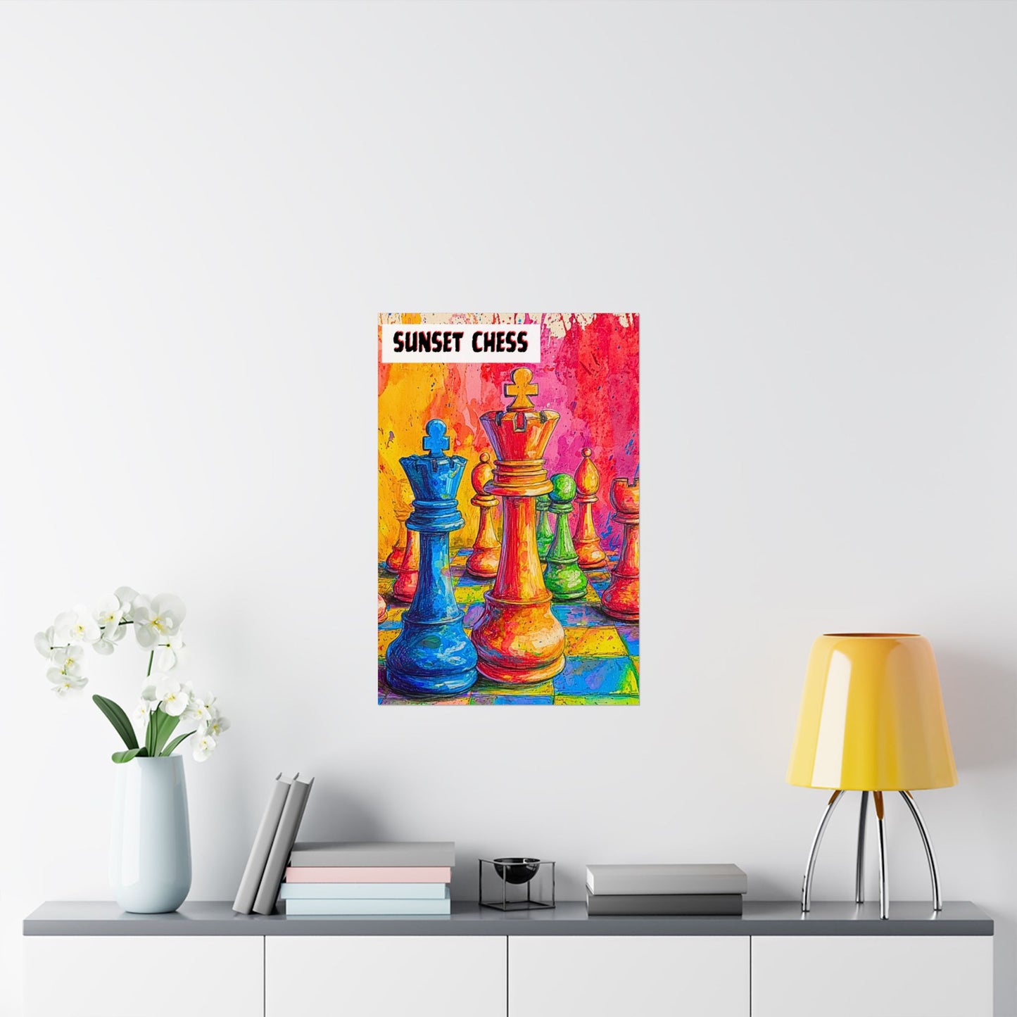 A Game Of Many Colors - Matte Vertical Poster 20"x30"