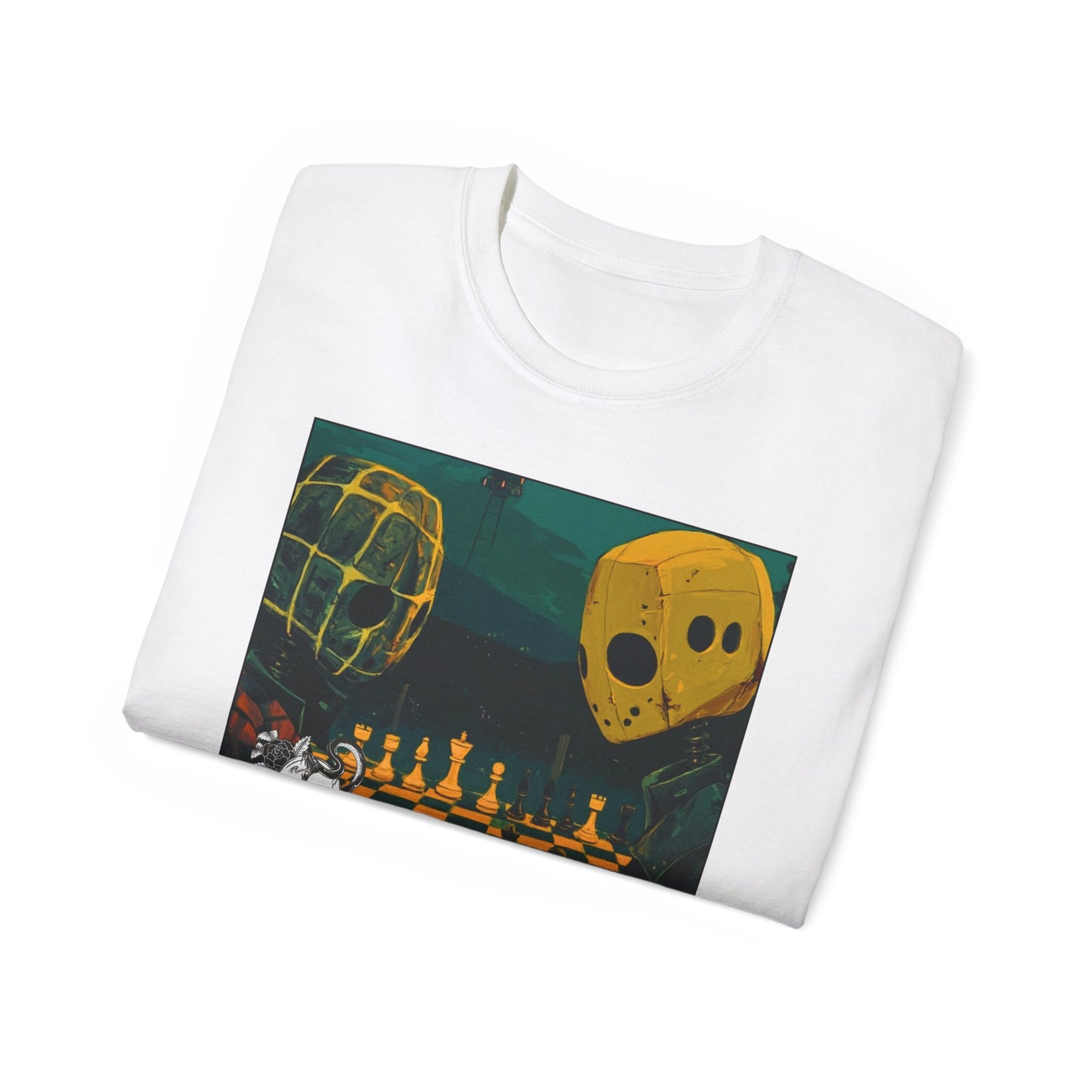 Horror Edition - White Chess T Shirt