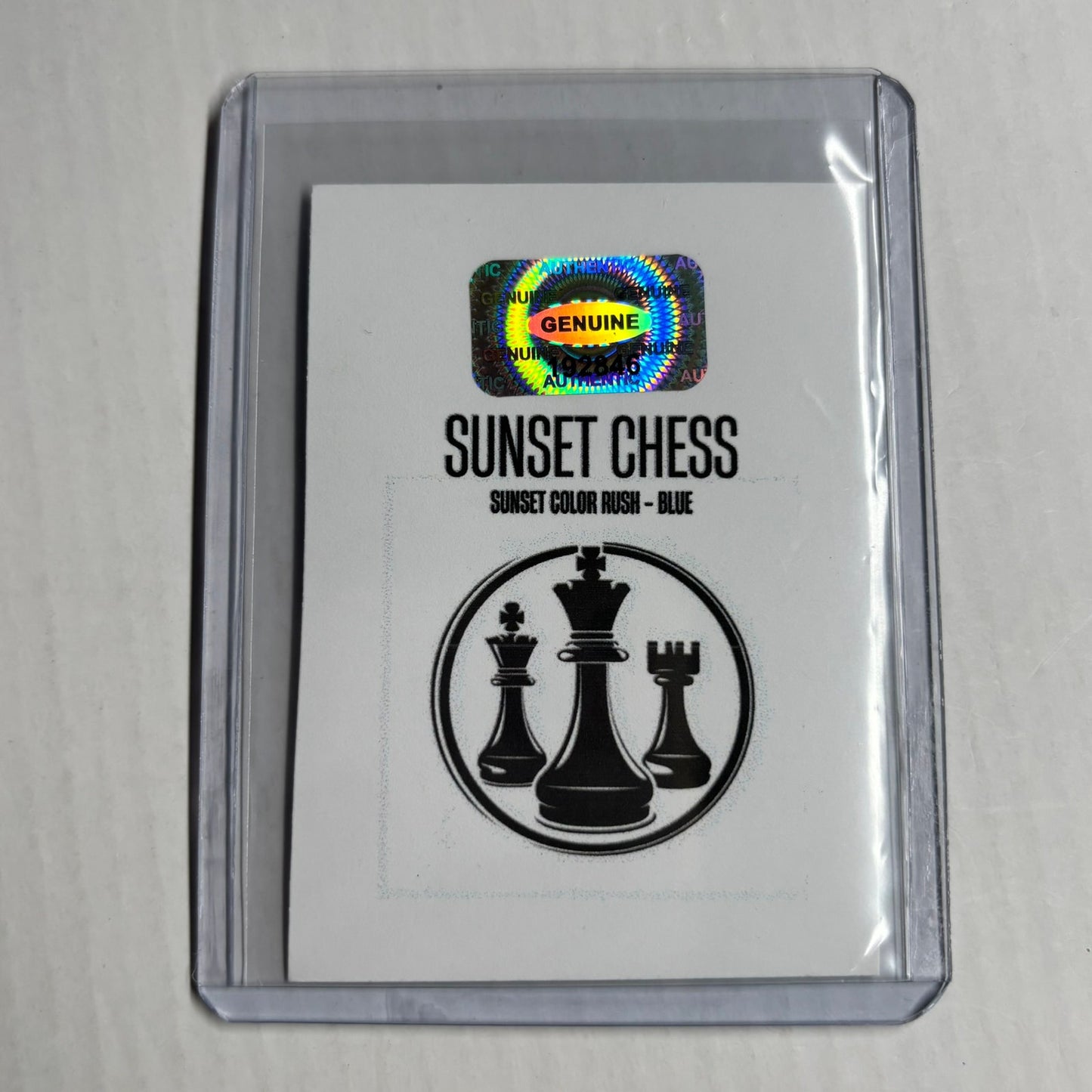 Blue Collection - Trading Card