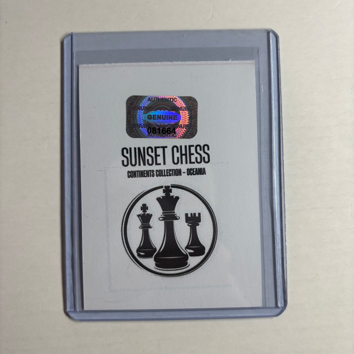 Oceania Collection - Trading Card