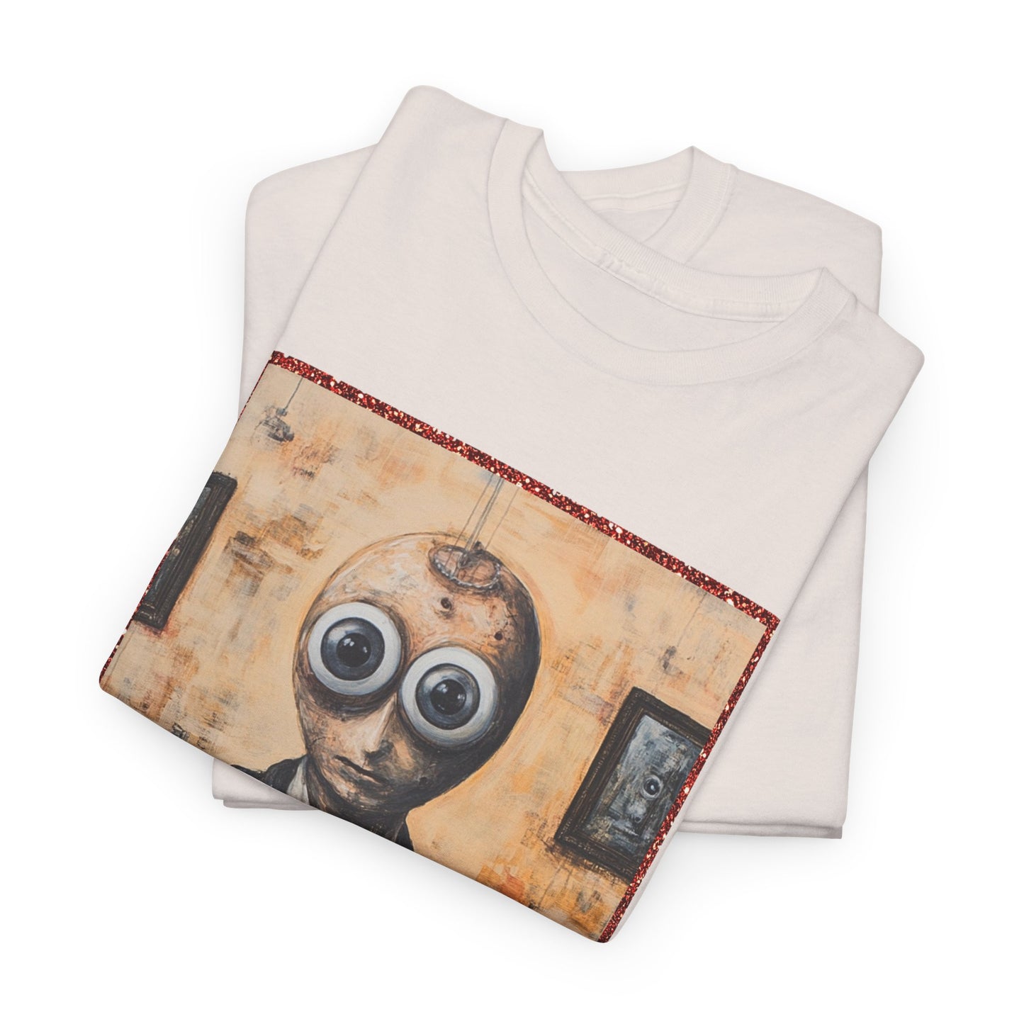 Bug Eyed Joe - Ice Gray Chess T Shirt