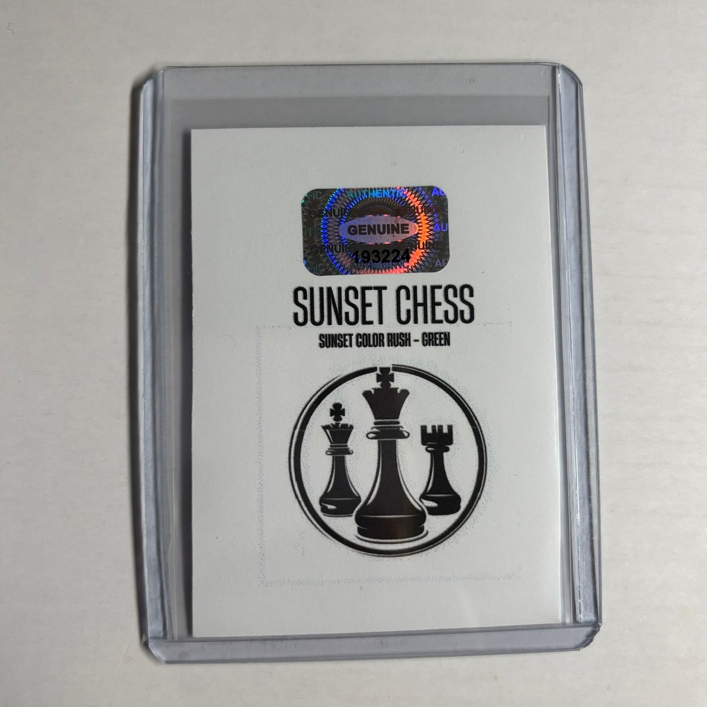 Green Collection - Trading Card