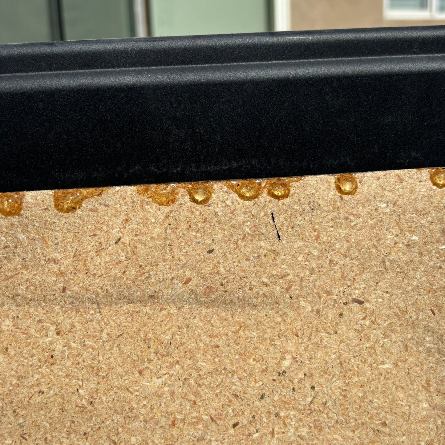 Yellow & Black - Resin Coated Chess Board