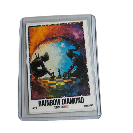 Rainbow Diamond Collection 3 Card #70 - Scrapbook Trading Card