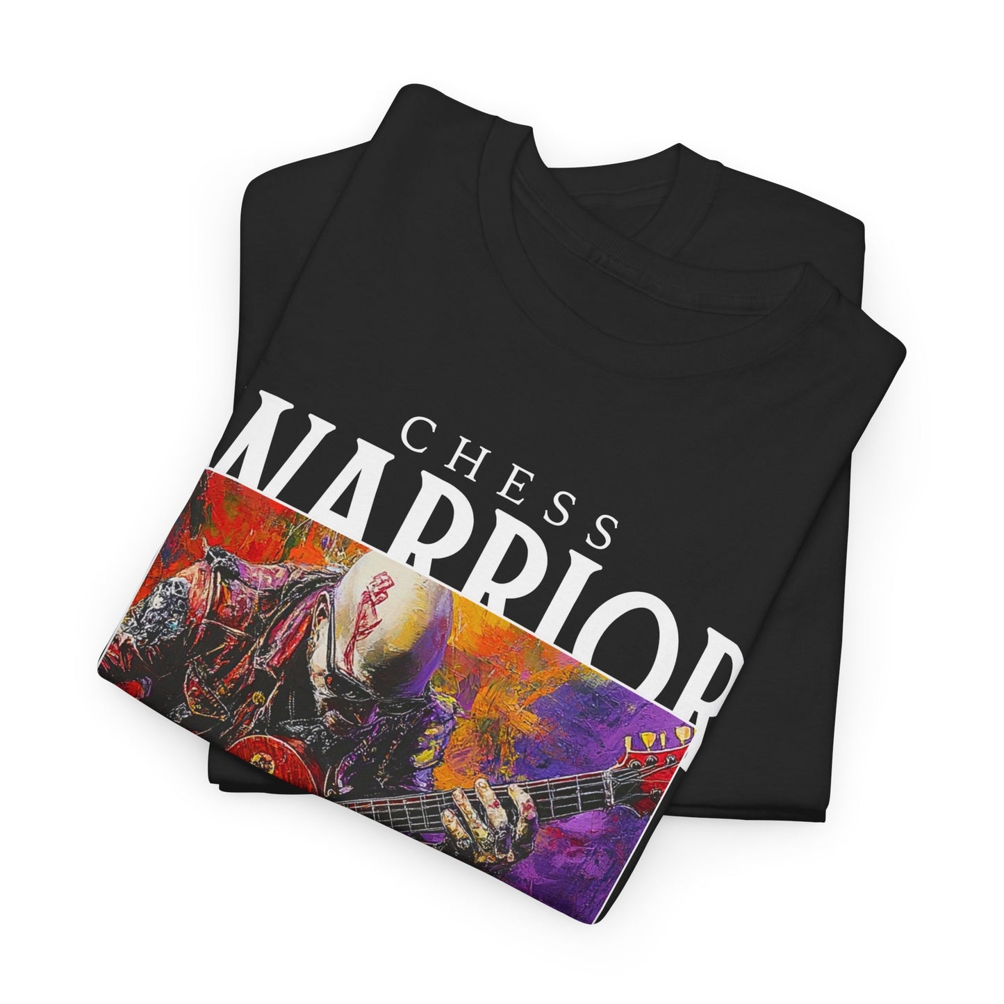 Mr. Smooth Plays Guitar - Black Chess T Shirt
