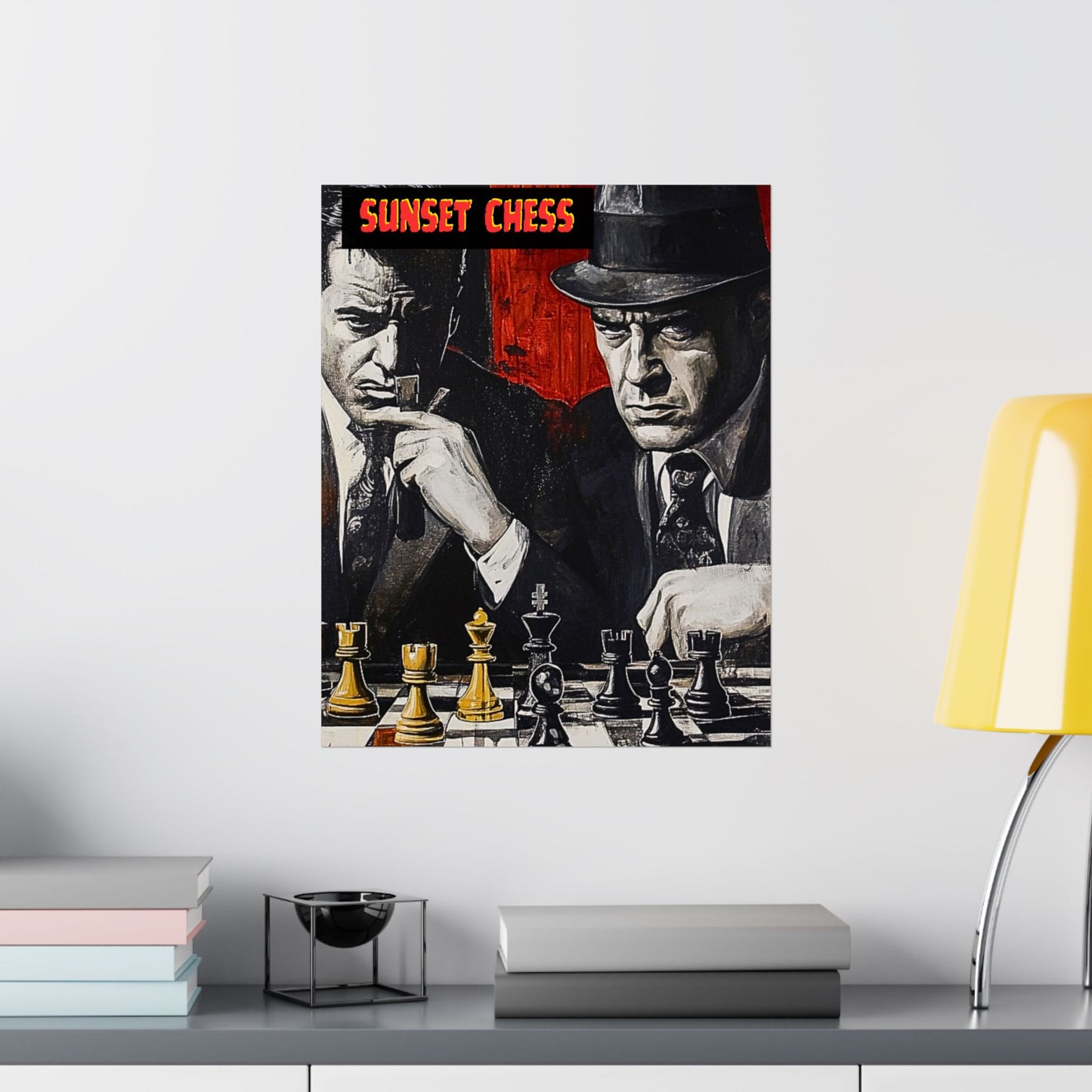 Mafia Chess - Matte Vertical Poster 16"x20"
