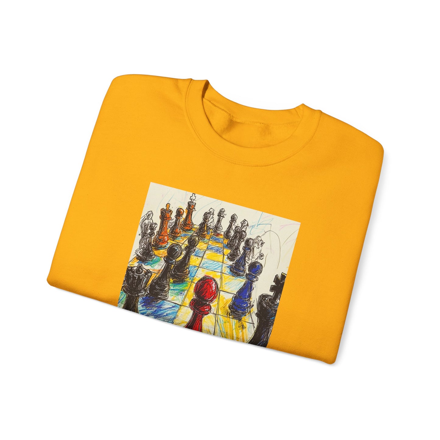 Choices Choices Choices - Yellow Gold Crewneck Sweater