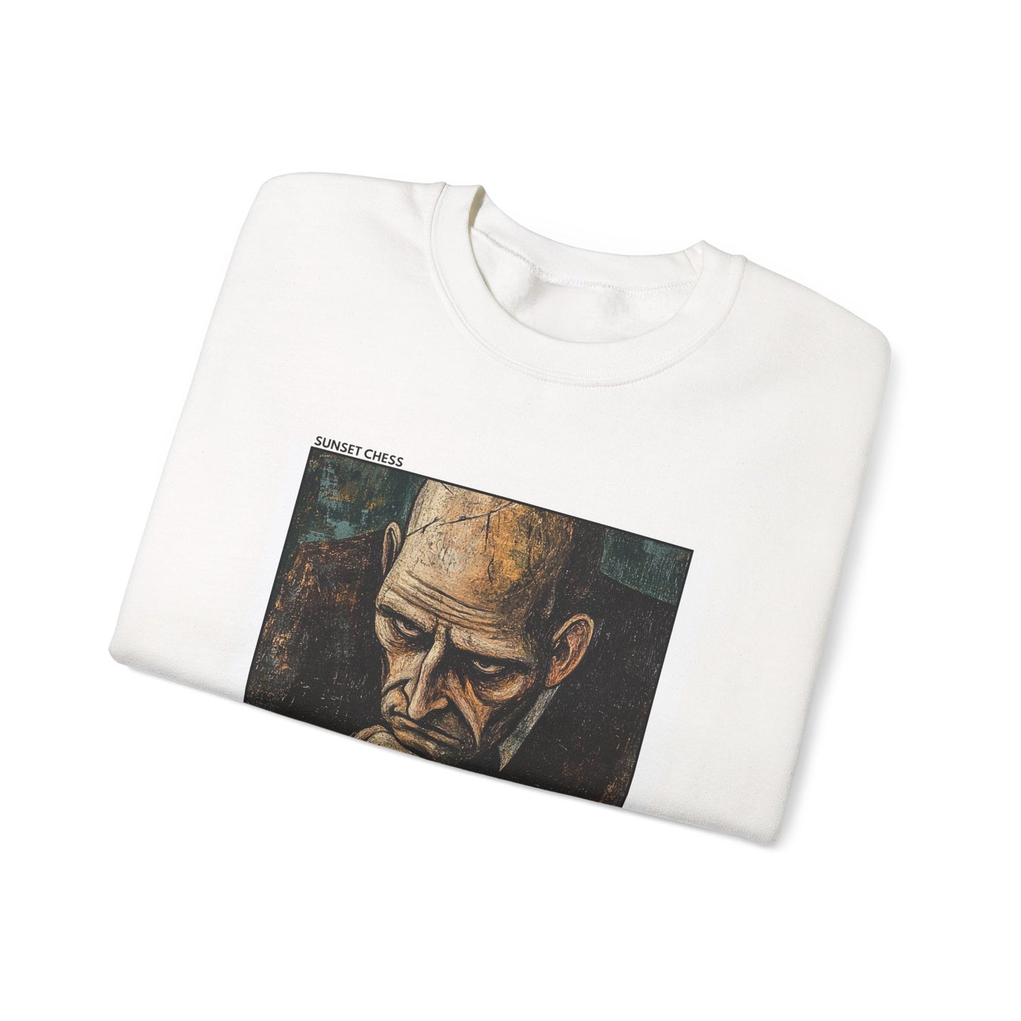 The End Game - White Chess Crewneck Sweater