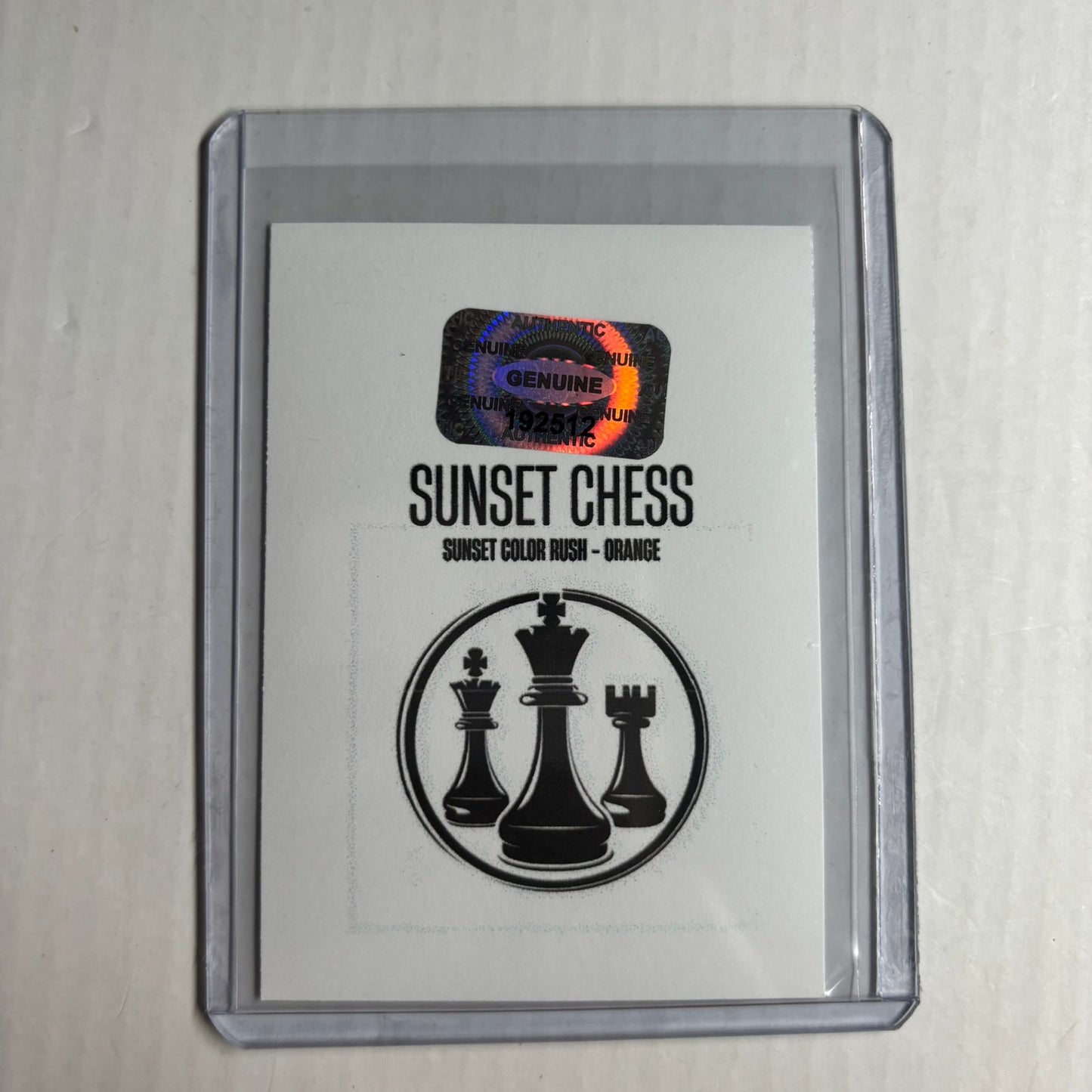 Orange Collection - Trading Card