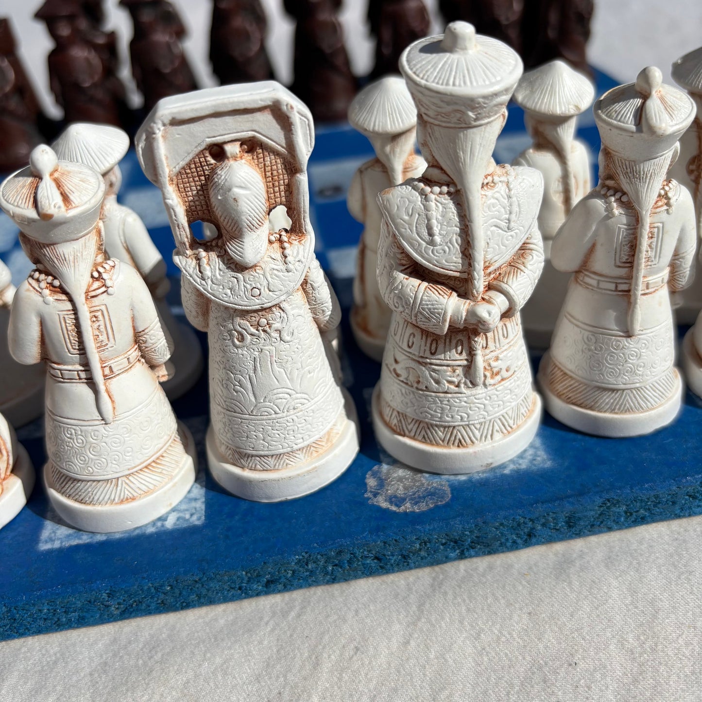 Candy Blue - Chinese Edition Chess Set
