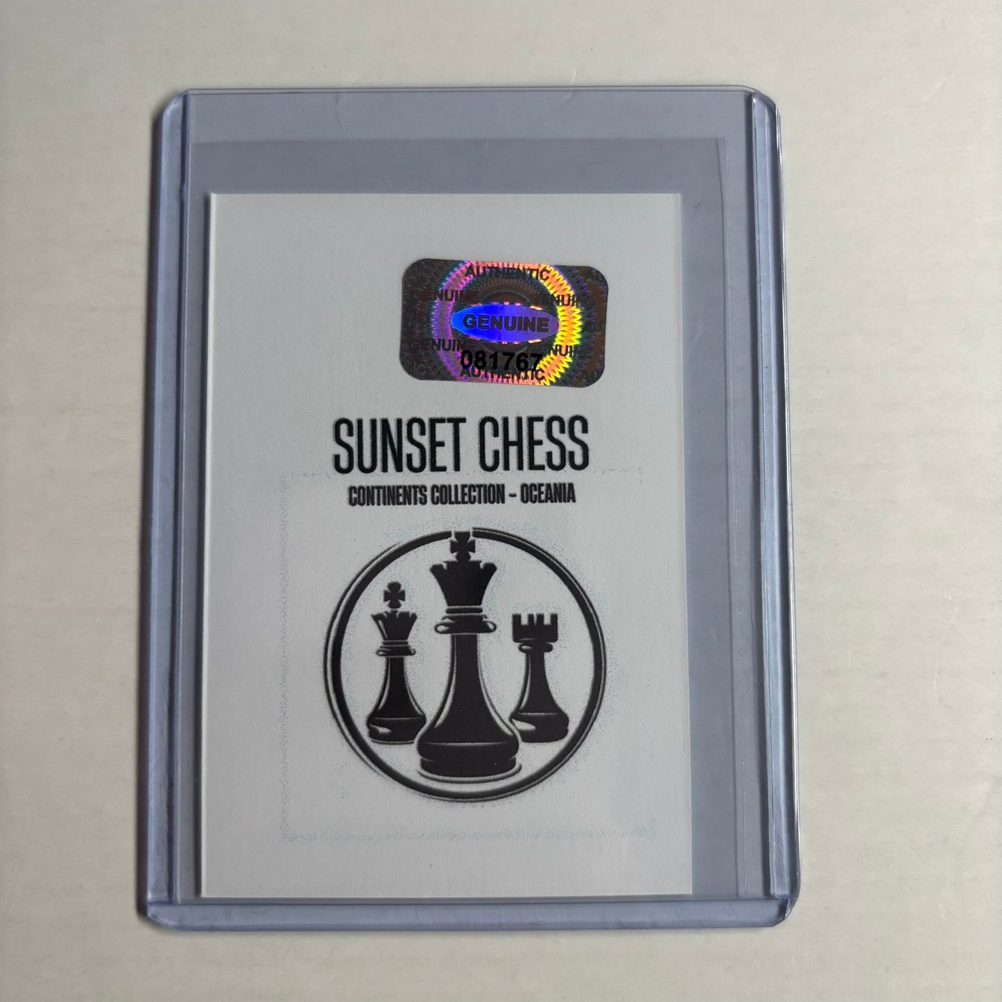 Oceania Collection - Trading Card