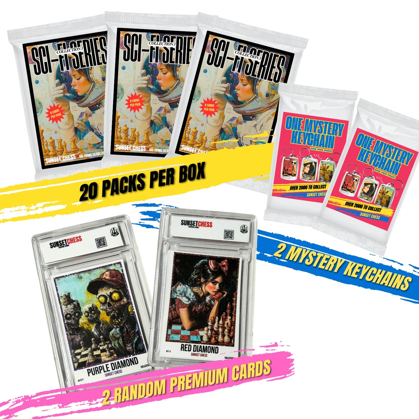 SCI-FI Series Three Jumbo Box Pack - Chess Trading Cards