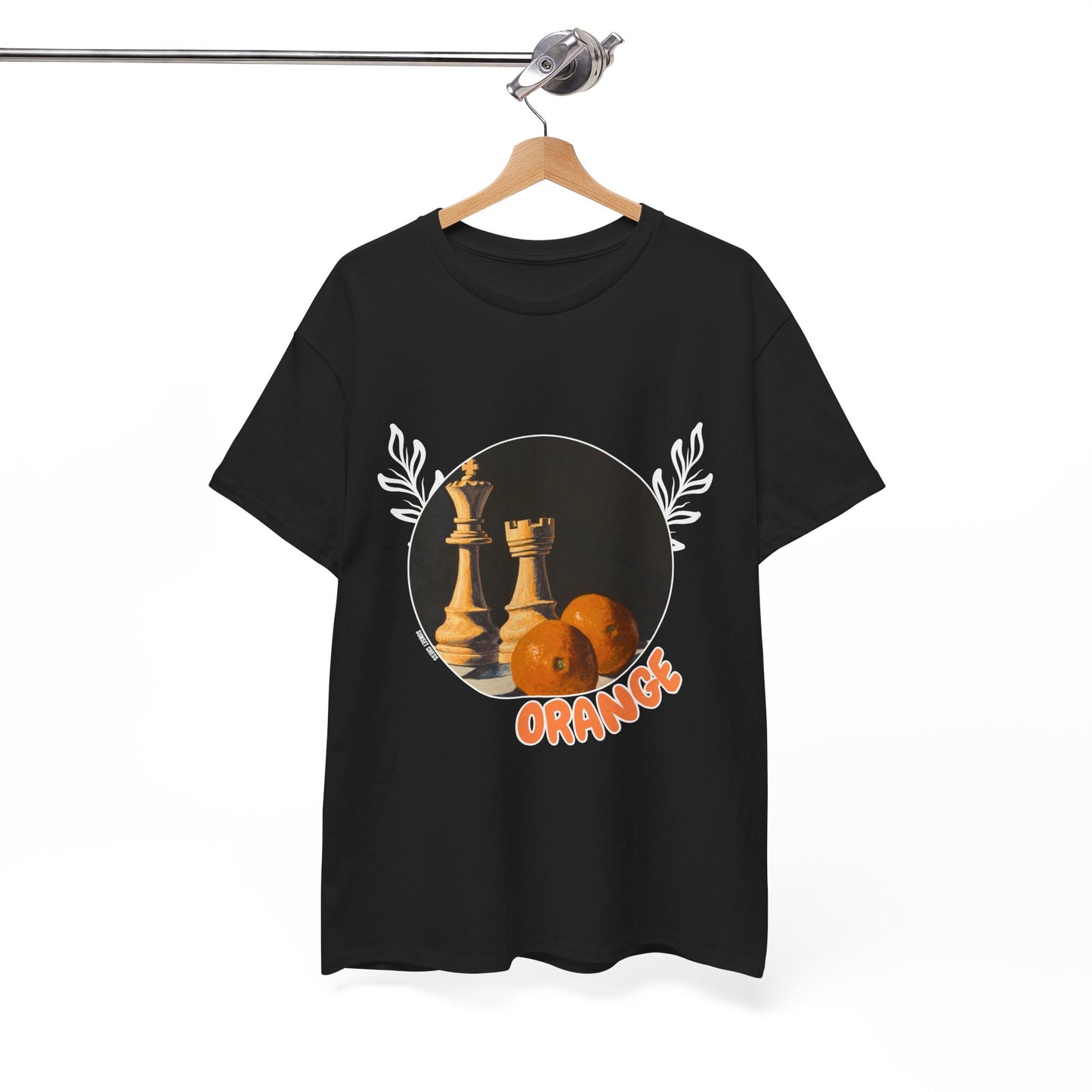 Oranges &Chess - Black T Shirt