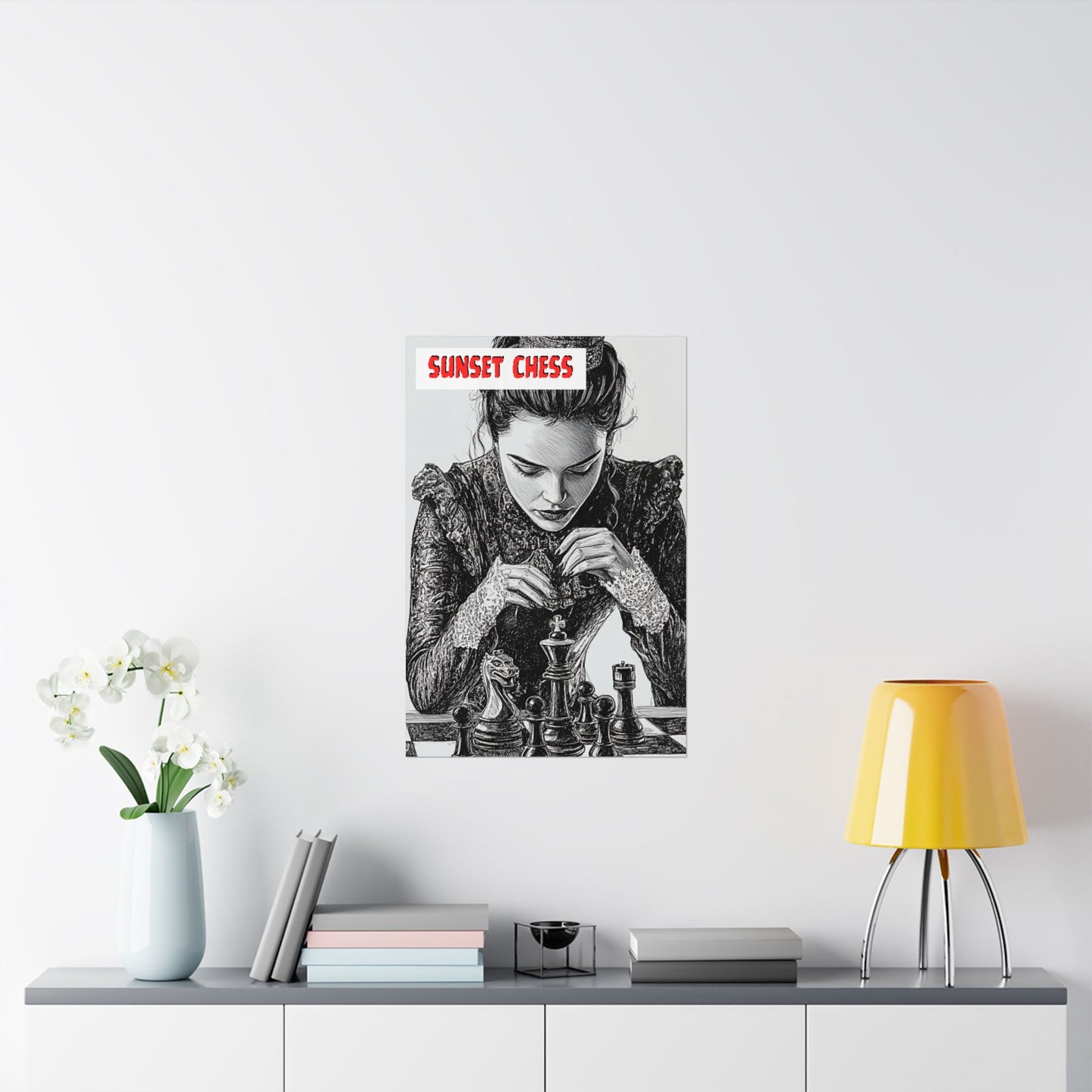The Queen of Chess - Matte Vertical Poster 20"x30"