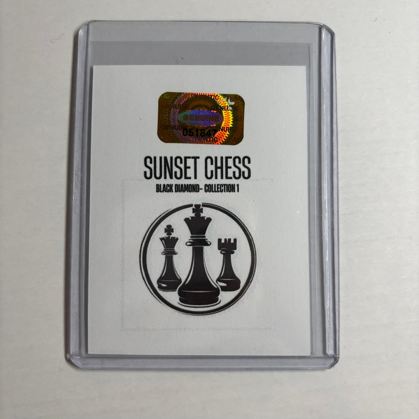 Black Diamond Collection 1 - Trading Card