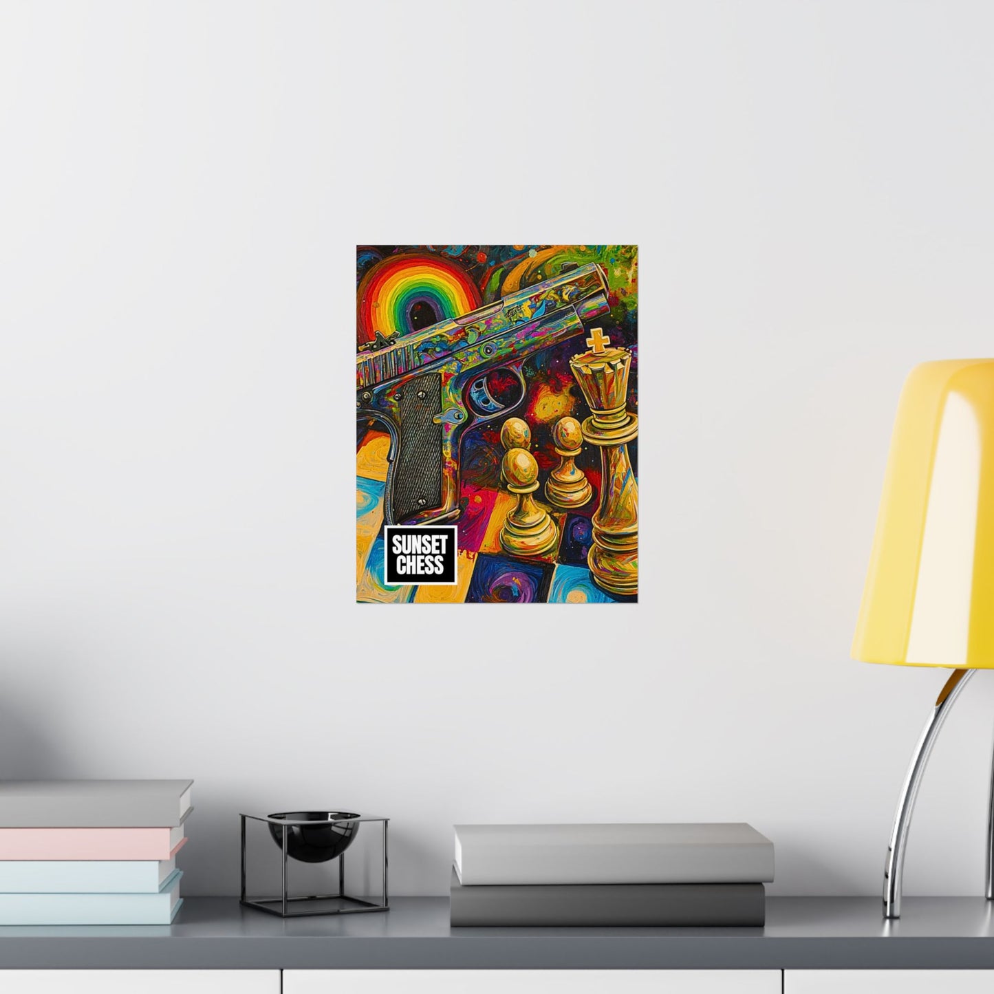 Rainbow Gun - Matte Vertical Poster 11"x14"